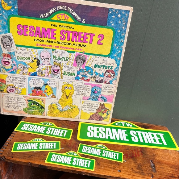 Vintage 1971 Sesame Street 2 Album Book (No Record) - Picture 5 of 5